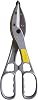 MIDWEST MagSnips Replaceable Blade Snip - Straight Cut Regular Sheet Material Cutting Shears with All Purpose Blades & Magnesium Handles - MWT-1200