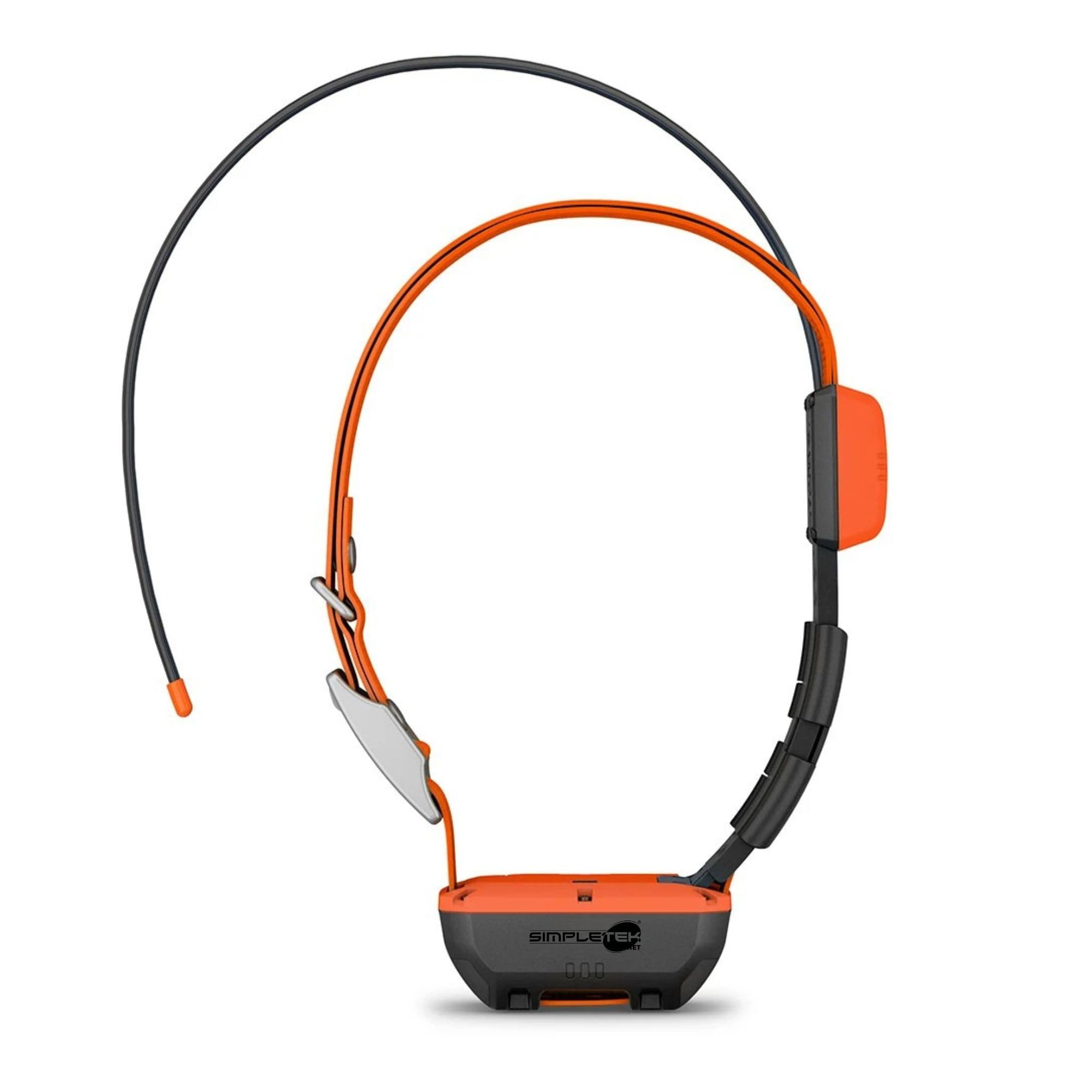 SIMPLETEK - Collar GPS profesional para perros - Seguimiento VHF hasta 10 km, receptor de alta sensibilidad, luz LED multicolor
