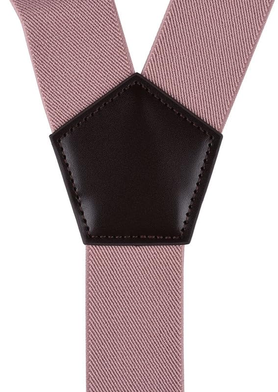 Image of Suspenders for Men with Snap Hooks Adjustable 1.4 inch Wide