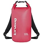 IDRYBAG Clear Dry Bag Waterproof 2L/5L/10L/15L/20L, Small Dry Sack Waterproof Bag for Kayaking