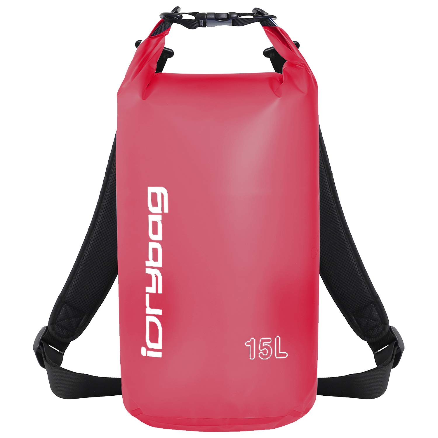 IDRYBAG Clear Dry Bag Waterproof 2L/5L/10L/15L/20L, Small Dry Sack Waterproof Bag for Kayaking