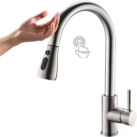 HomeLava Küchenarmatur Ausziehbar 304 Edelstahl Spültischarmatur