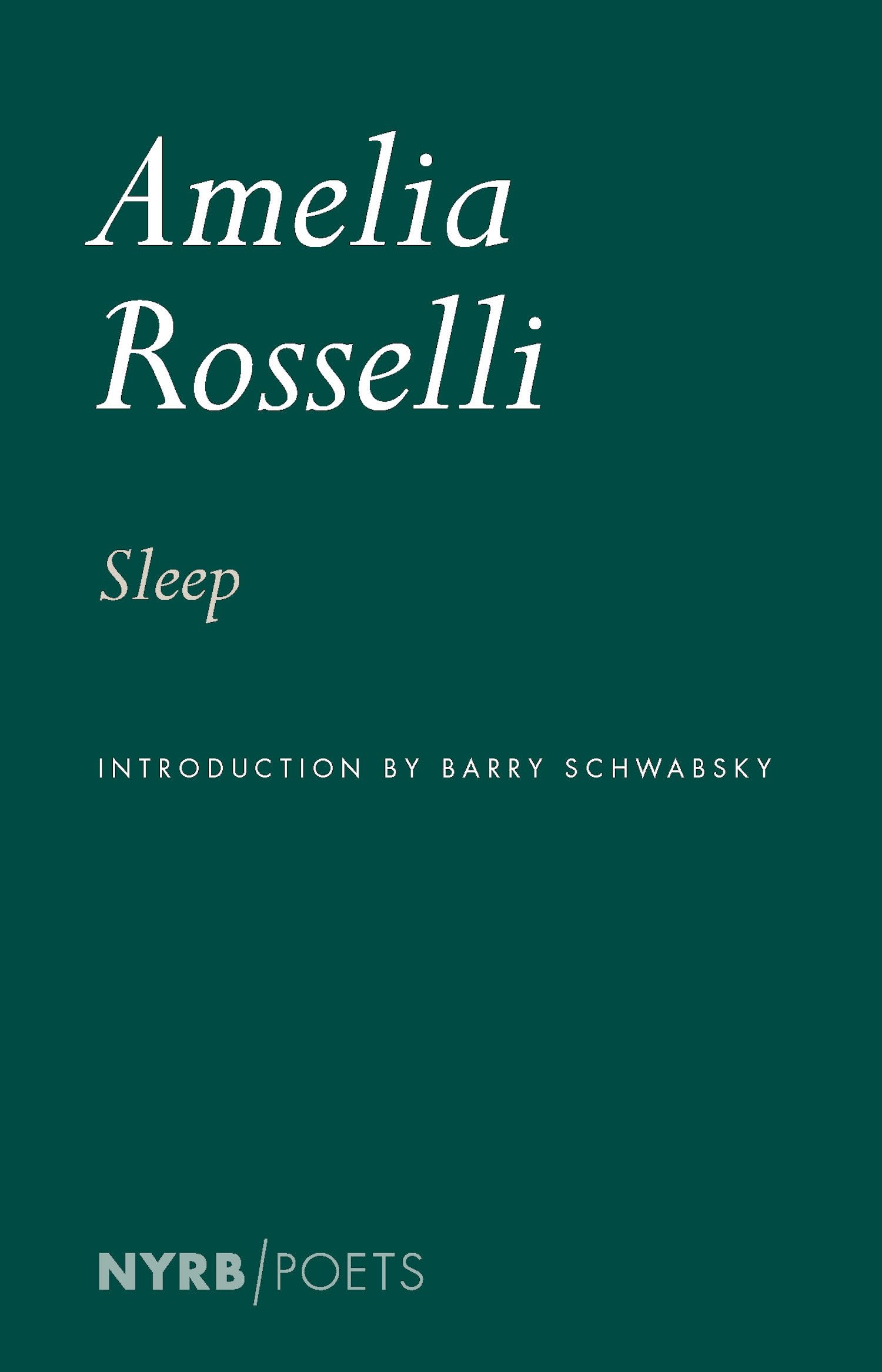 Sleep (New York Review Classics)
