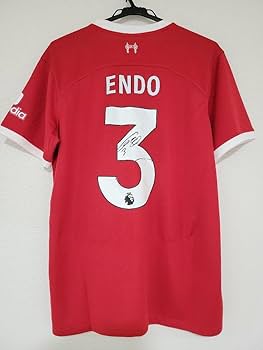 リヴァプール 遠藤航 サイン ユニフォーム 正規 証明書付き サッカー 日本代表 Amazon.co.jp: リヴァプール 遠藤航 サイン ユニフォーム 正規 証明書