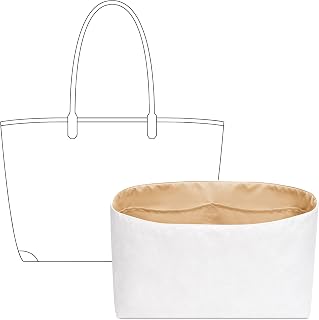 Handbag Organizer Compatible with Artois PM Tote Handbags | Handcrafted DuPont™ Tyvek®, Vanile Purse Handbag Organizer Insert, Precision 1:1 Custom Fit for Work, Travel & Daily Carry
