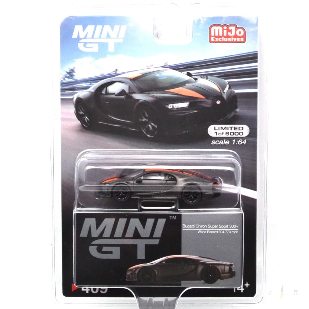 Amazon | MINI GT MiJo 限定 ブガッティ シロン スーパースポーツ 300+