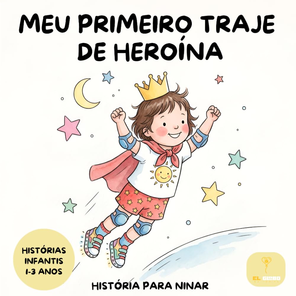 Meu Primeiro Traje de Heroína: Livros para crianças em português (1-3 anos) | Libros para Niños en Portugues: História para ninar de 1 a 3 anos | Um ... para meninas | histórias infantis