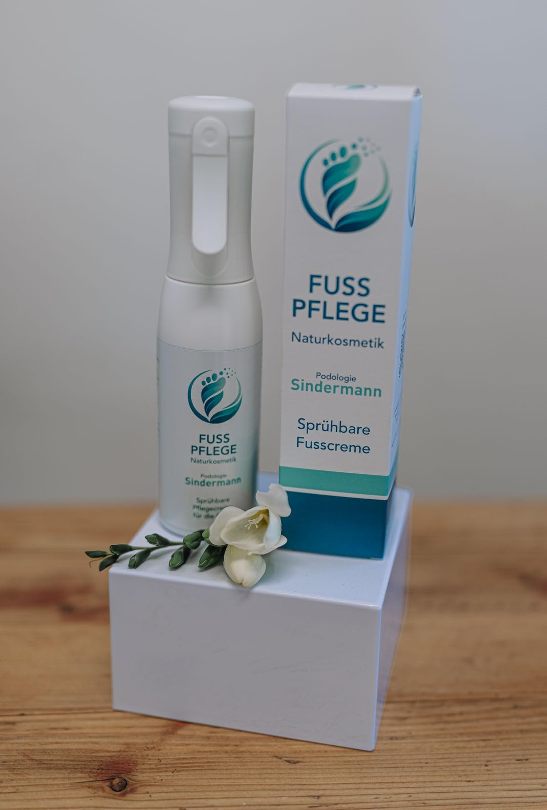 Sindermann Sprühbare Fusscreme mit 5% Urea Naturkosmetik