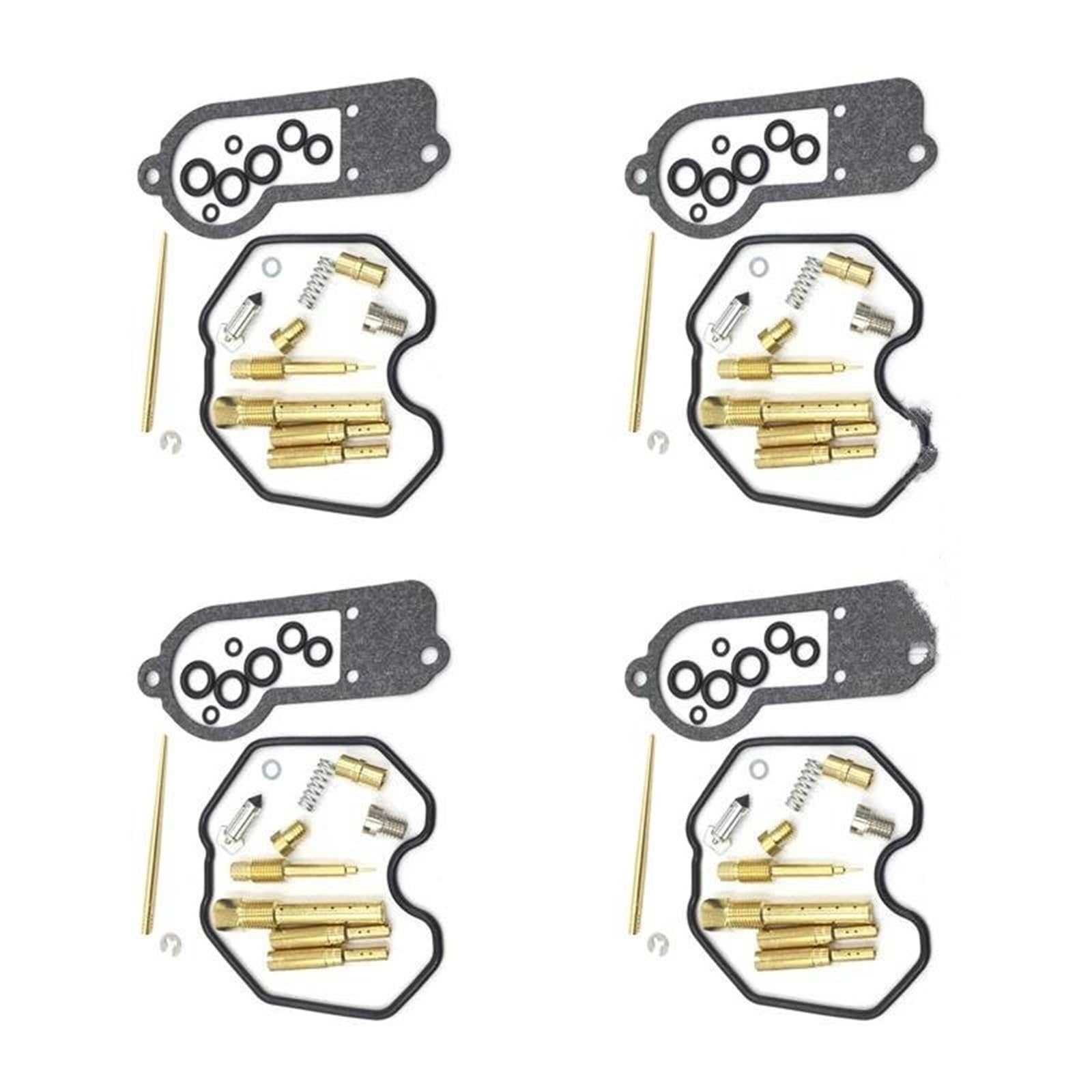 Lot De 4 Kits Réparation Carburateur Moto Reconstruction Pour CB550 CB550K 1977 1978 Pièces Rechange Pour