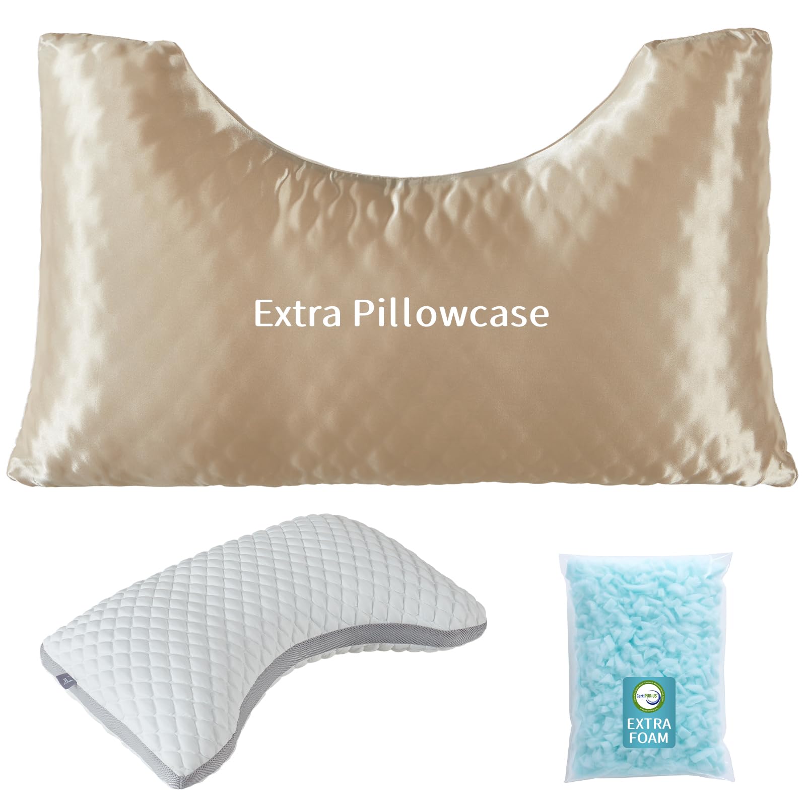 LOFE Crescent Pillow Side Sleeper