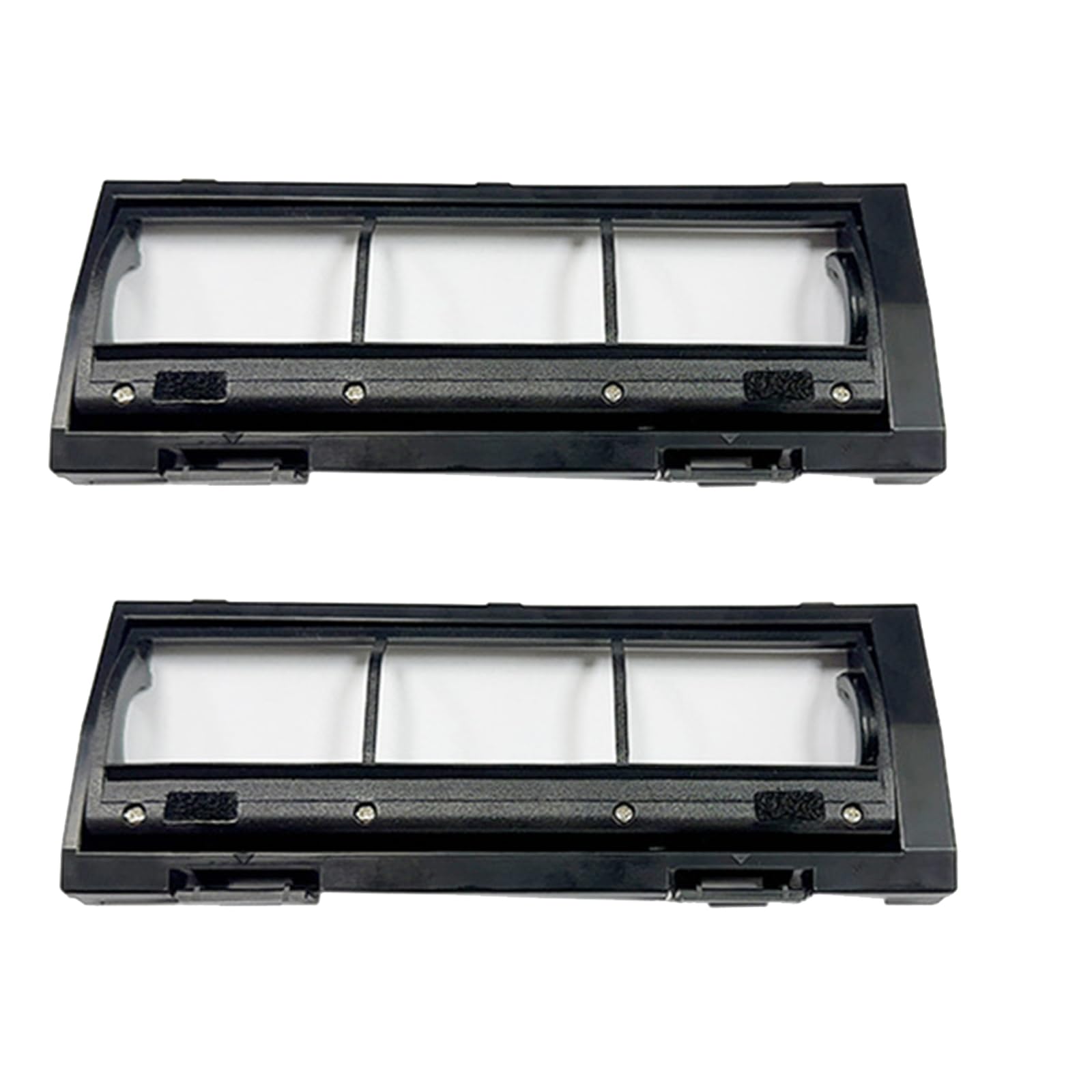 Replacement Brush Guards Covers Compatible with Ecovacs OZMO U2 / U2 Pro Vacuum Cleaner Robot Vacuum Spare Parts Accessories-2pcs