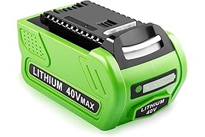 LB40A010 GreenWorks 4.0Ah Battery Replacement for GreenWorks 40V Power Tools