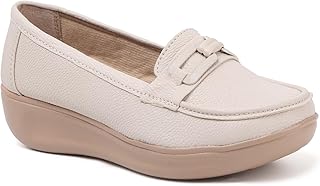 sneakersvilla Elegant Textured Loafers for Women with Soft Comfort Sole, Everyday Casual Wear Slip-On Shoes for Stylish Modern Look-picture-27