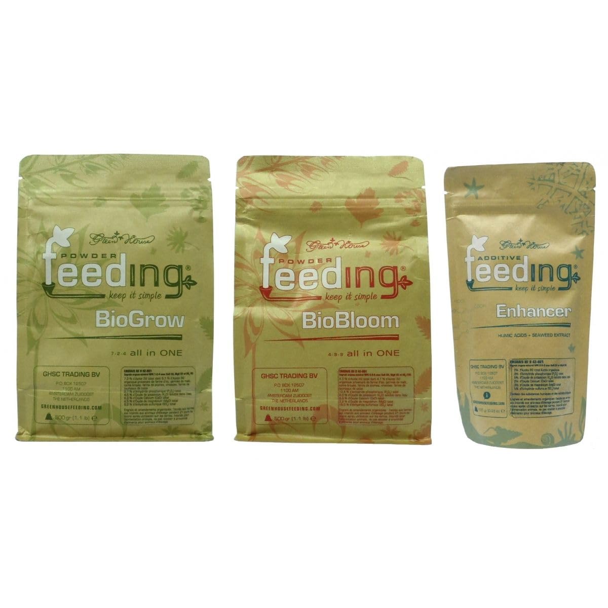 Confezione fertilizzante Powder Feeding 500gr - GREEN House