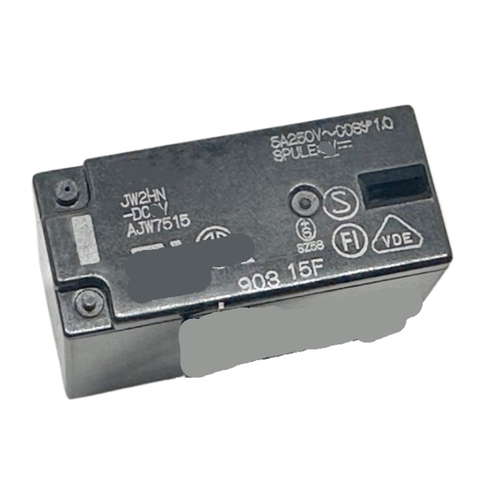 Relais 8 broches JW2SN-DC12V AJW7211 pour circuit imprimé d'automatisme