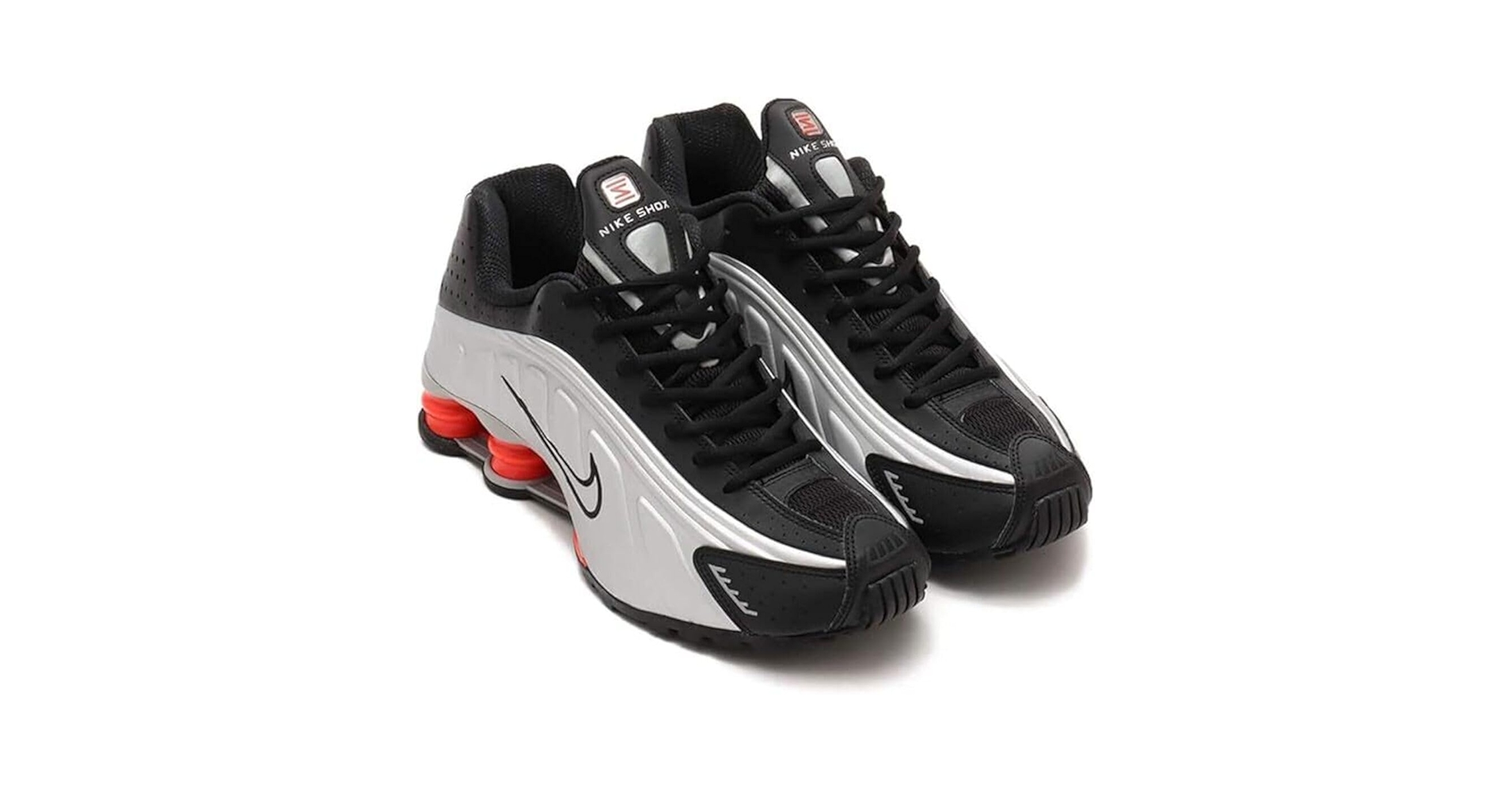 Amazon | [ナイキ] ショックス R4 SHOX R4 シルバー/ブラック