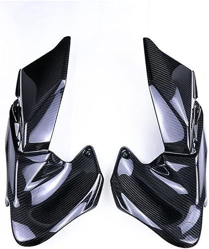 OkaTor Dry Carbon Fiber Side Panels Covers Motorcycle Spare Parts Fairings Kits Compatible with Kawasaki Compatible with Z900 2020+
