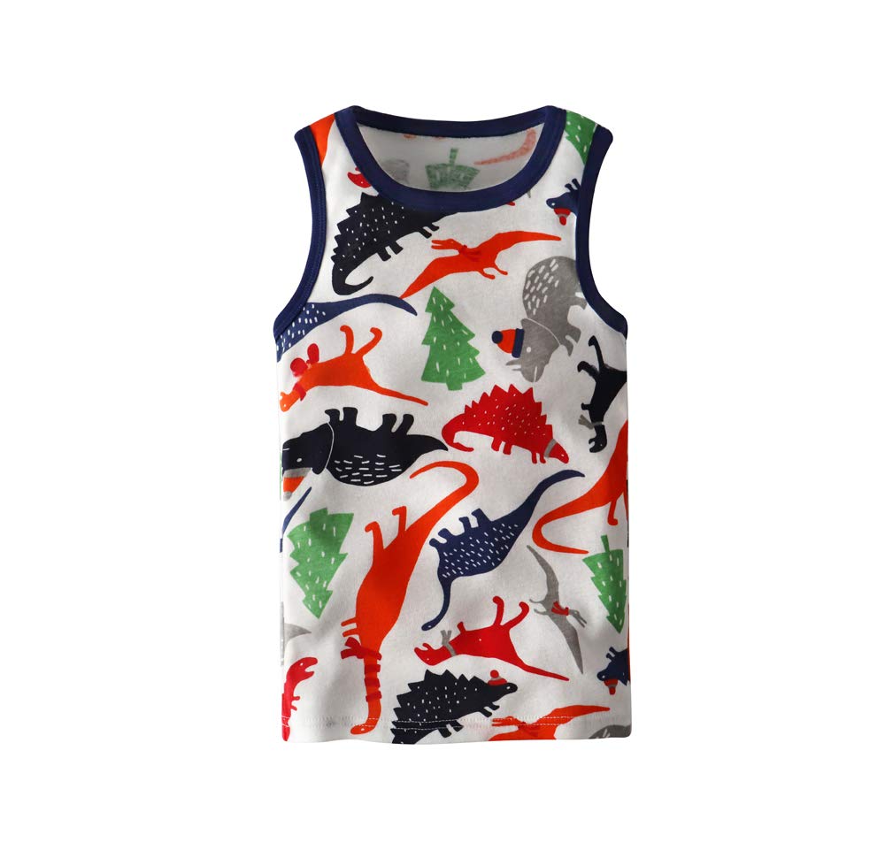 HUAER& Kleinkinder Jungen 2–3 Pack Tank Tops - Mehrfarbig - 3 Jahre (Höhe 100 cm)