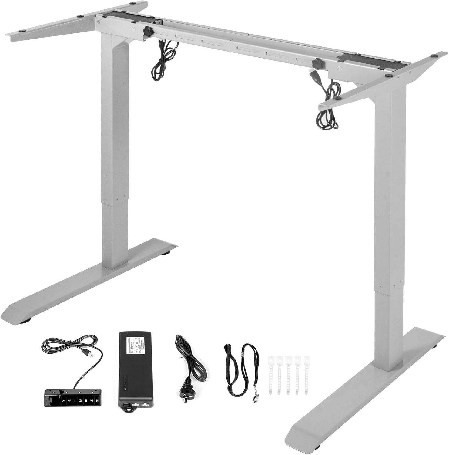 VEVOR Standing Desk Frame with Adjustable Height Electric