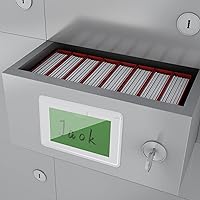 Vista 6 de Glenmal 120 Pieces Self Adhesive Label Holder Index Card Holder Clear Pocket Sleeves for Organizing and Protecting Labels Business Cards Photos