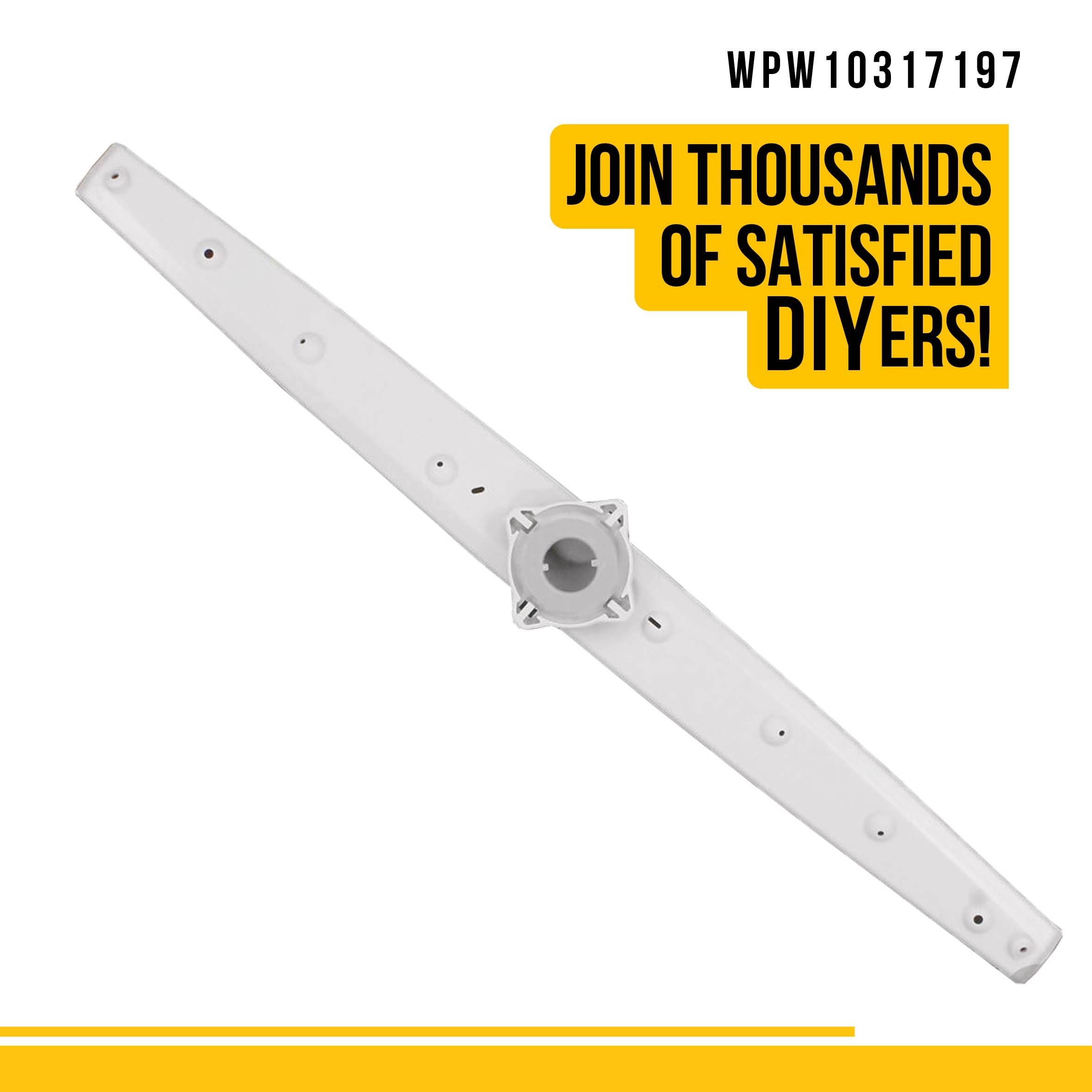 Amazon.com: WPW10317197 W10317197 Dishwasher Spray Arm 