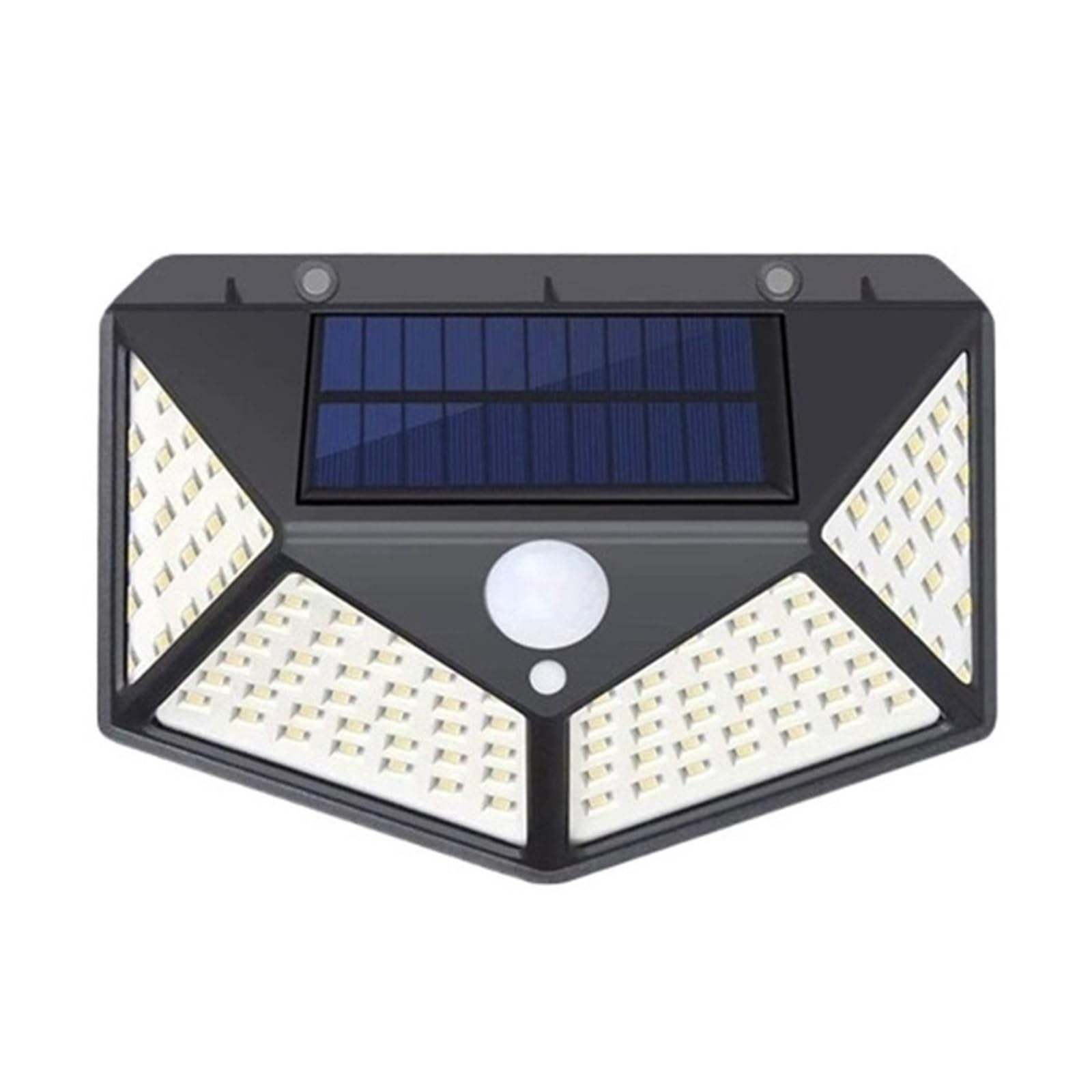 2/4/6/8 Sztuk 100 LED Kinkiety Słoneczne Zewnętrzna Lampa Solarna PIR Czujnik Ruchu Zasilany Energią Słoneczną Światło Słoneczne Oświetlenie Uliczne Do Światła Ogrodowego(6Pcs)