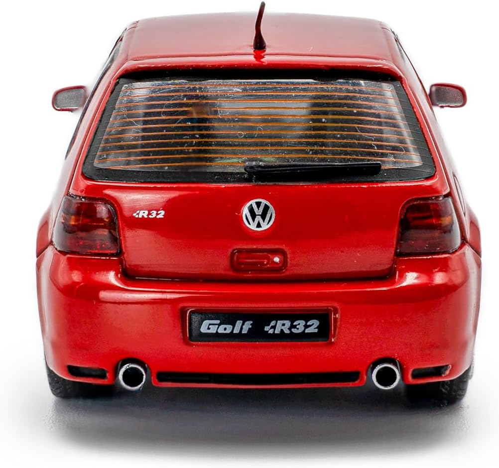 Solido 1:43 Scale Volkswagen Golf Iv R32 Red 2003 Diecast Model Car S4313604
