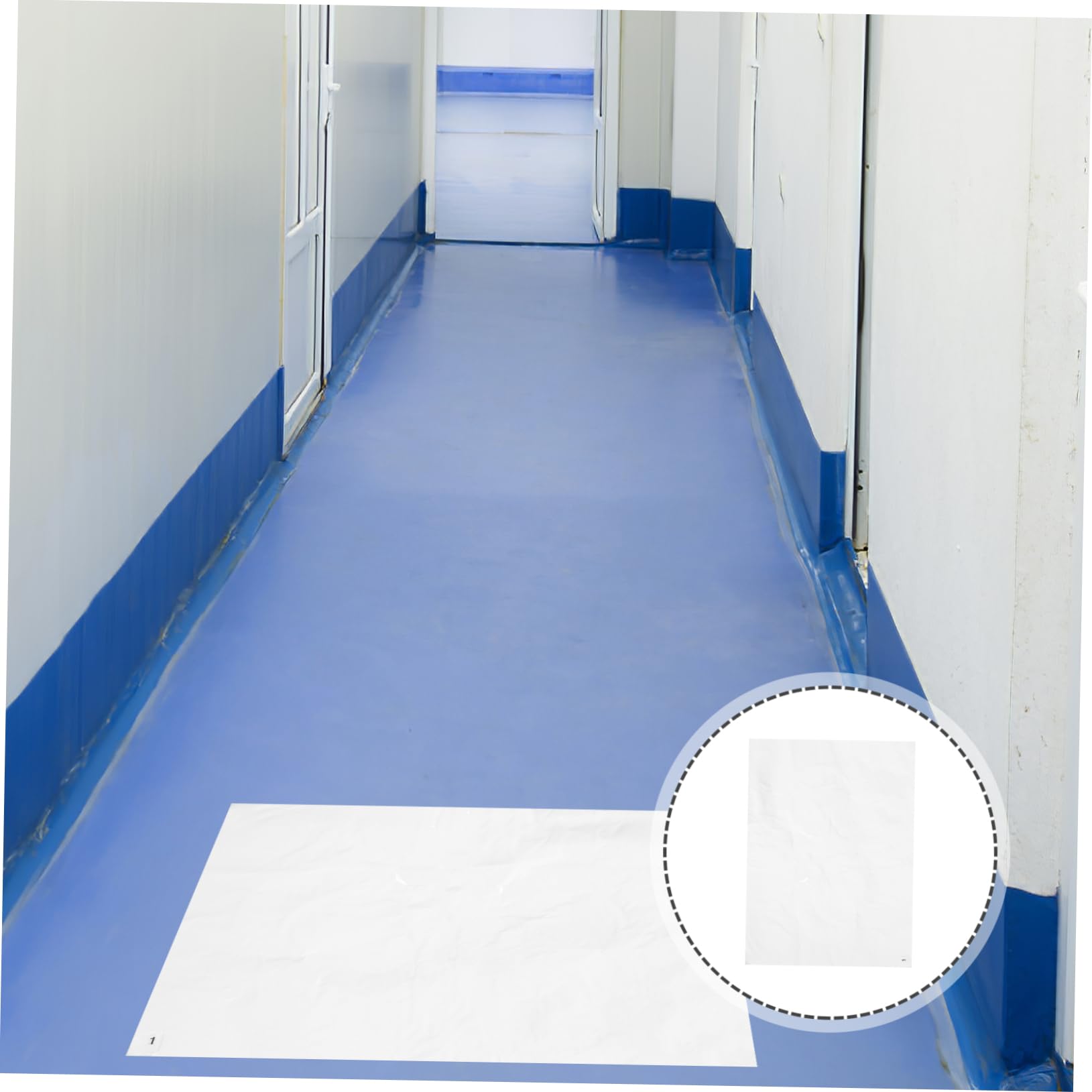 Tapis Adhésif Antistatique Multifonction pour Laboratoire et Usage Domestique, 45x60 Cm, Blanc, Coussin Collant Déchirable pour Contrôle de Poussière en Entrepôt, Hôpital