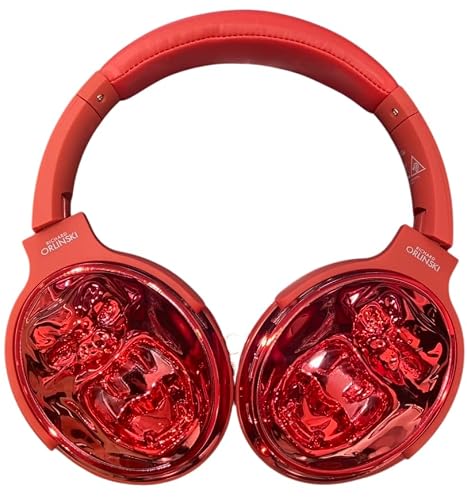 ORLINSKI Auriculares Bluetooth 5.1, Altavoz de 40 mm, 6 Horas de autonomía, micrófono Integrado Red + Memoria USB de 64 GB