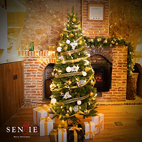 Artificial Christmas Tree,Classic Pine Fir Pencil Tree 5Ft #TOP6