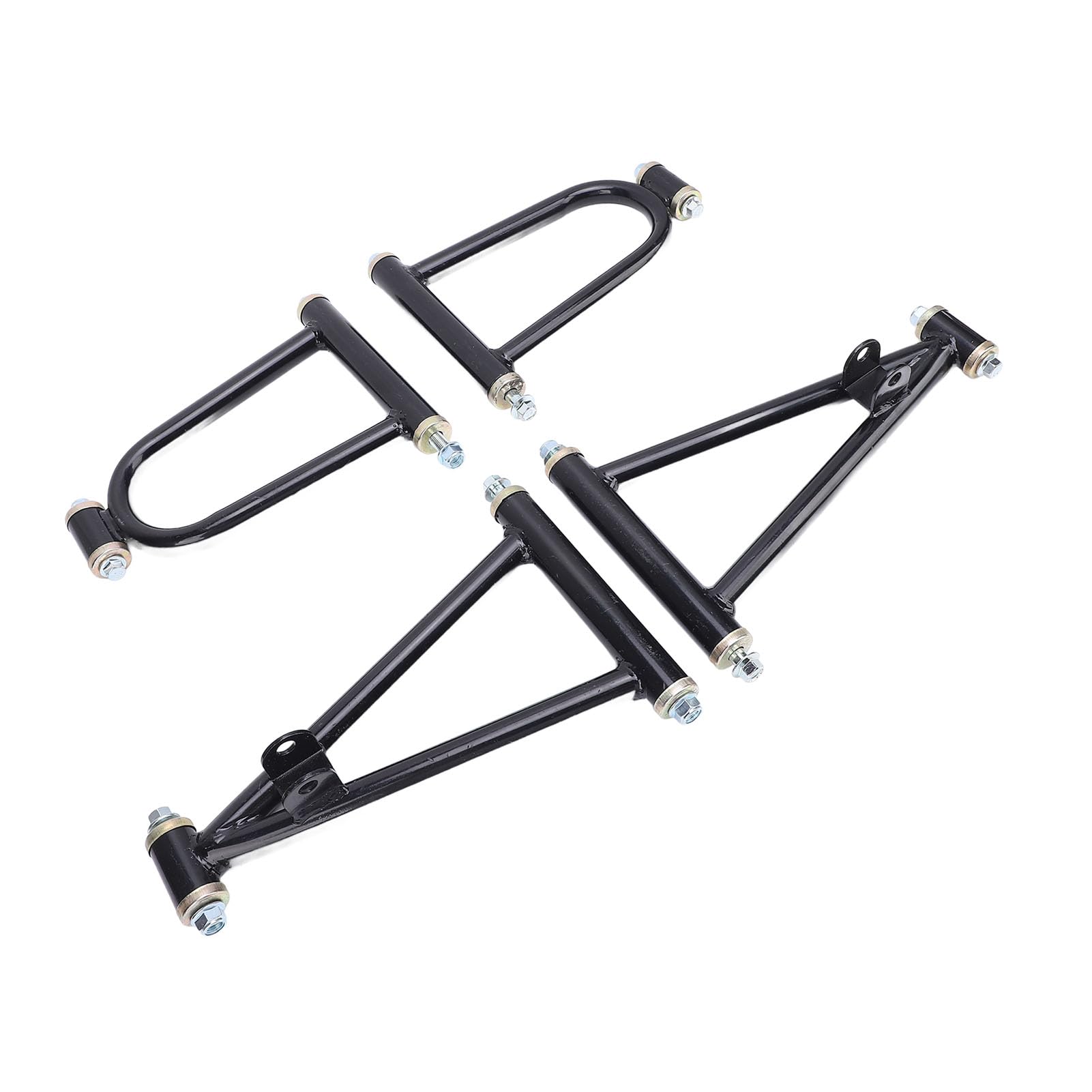 Zestaw Wahadłowych Przedniego Zawieszenia, Zmniejsz Szum Wibracji, Metal o Wysokiej Wytrzymałości, Czwarty Rower Go Kart, Idealny do Renowacji i Wymiany ATV i Wymiany ATV o
