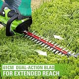 Greenworks Nożyce do żywopłotu GD24HT61K2