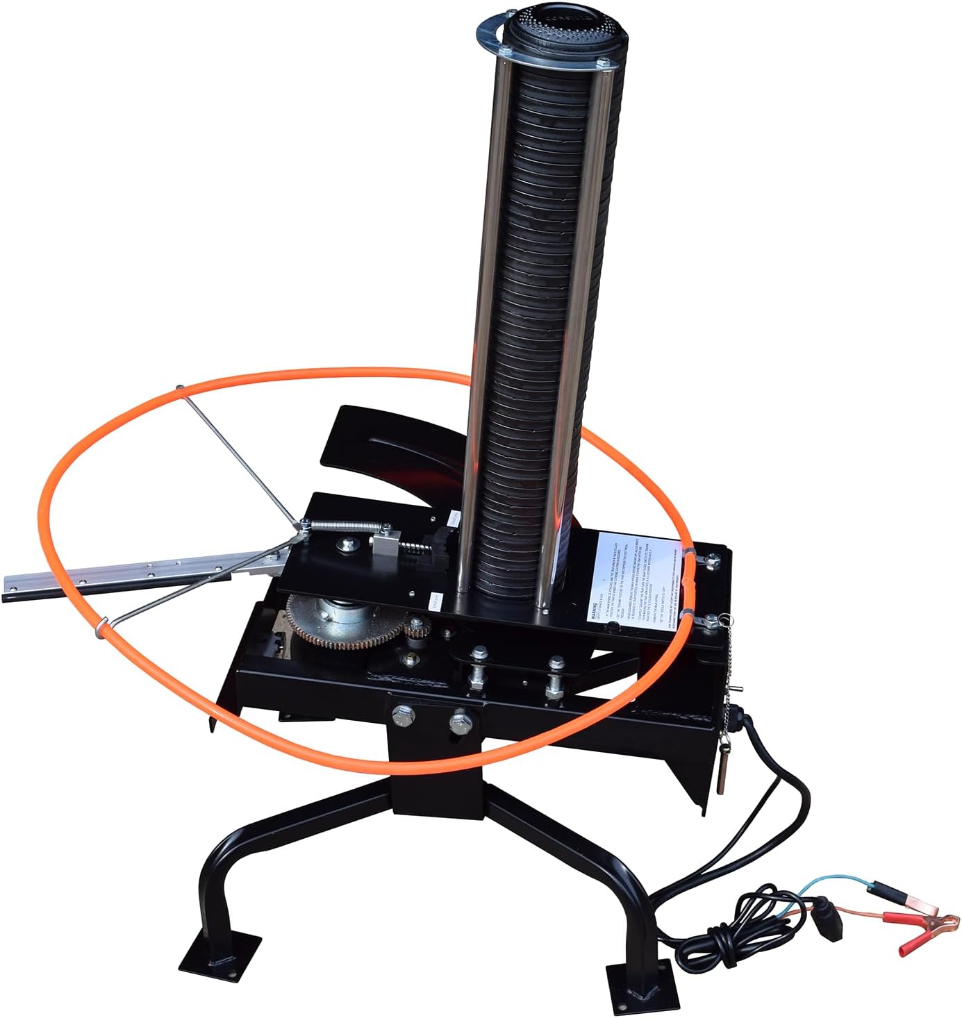 GDK 50 Target black wing clay trap, clay pigeon trap, automatic clay thrower, 12v, WW1