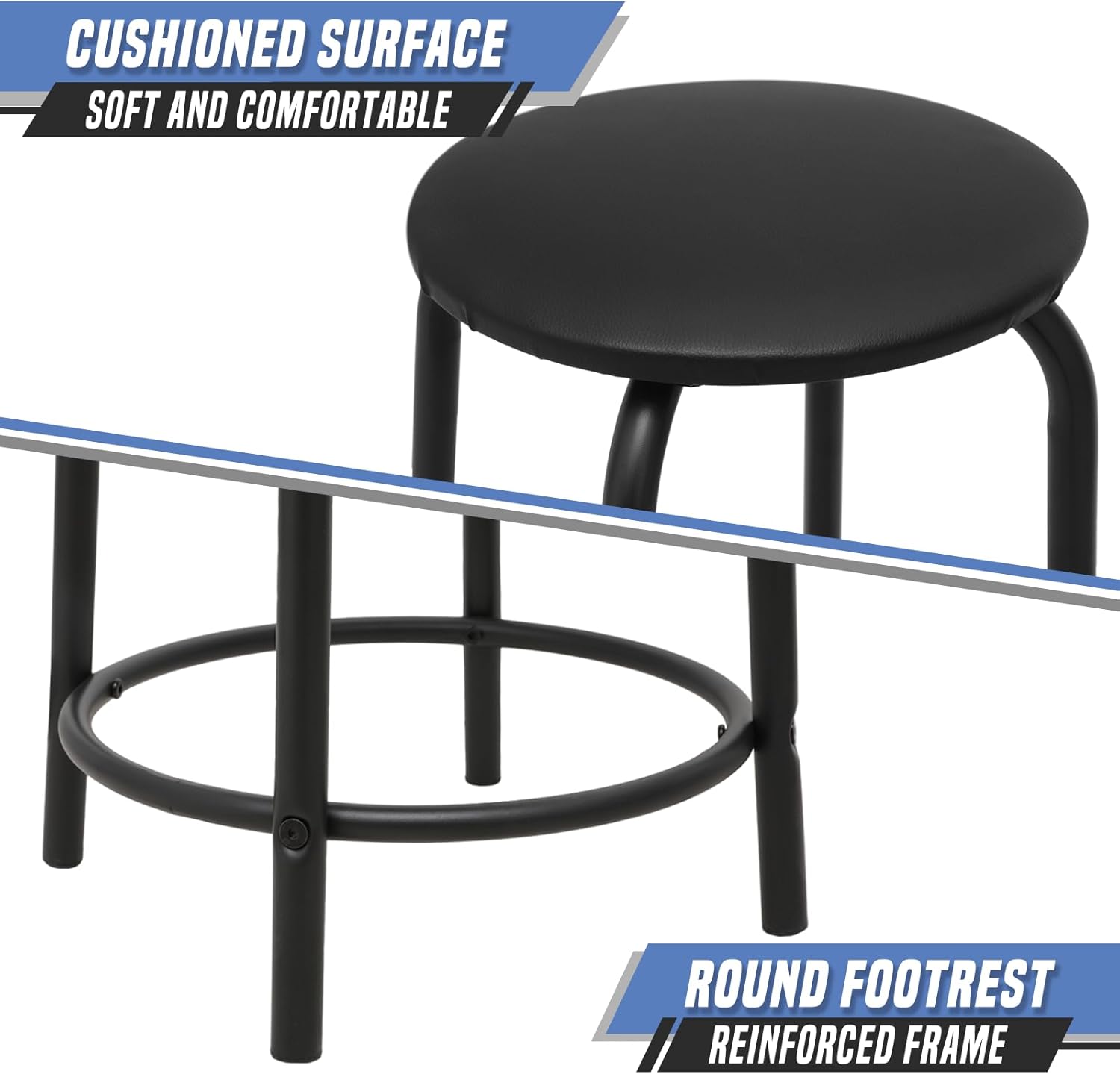 Adjustable Drafting Table & Stool Set, Art Desk with Additional Slide-Out Table Design, Versatile Drawing Table with Storage, for Art, Drafting and Creative Tasks, Black