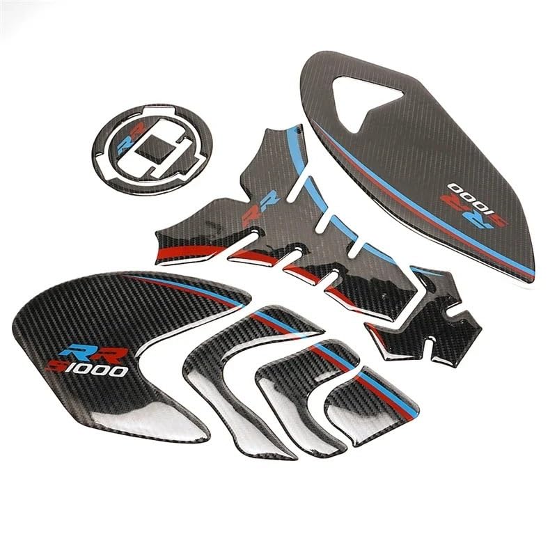 Moto réservoir carburant pad S1000RR avec sticker bouchon de gaz 2019-2022
