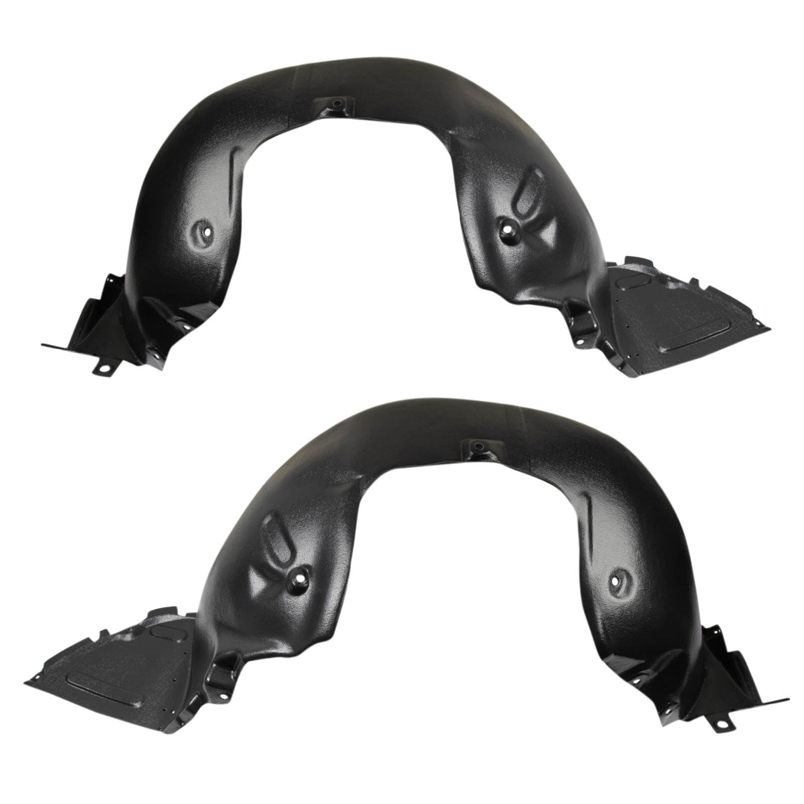 TRQ Inner Fender Liner Set Compatible with 2009-2010 Hyundai Genesis