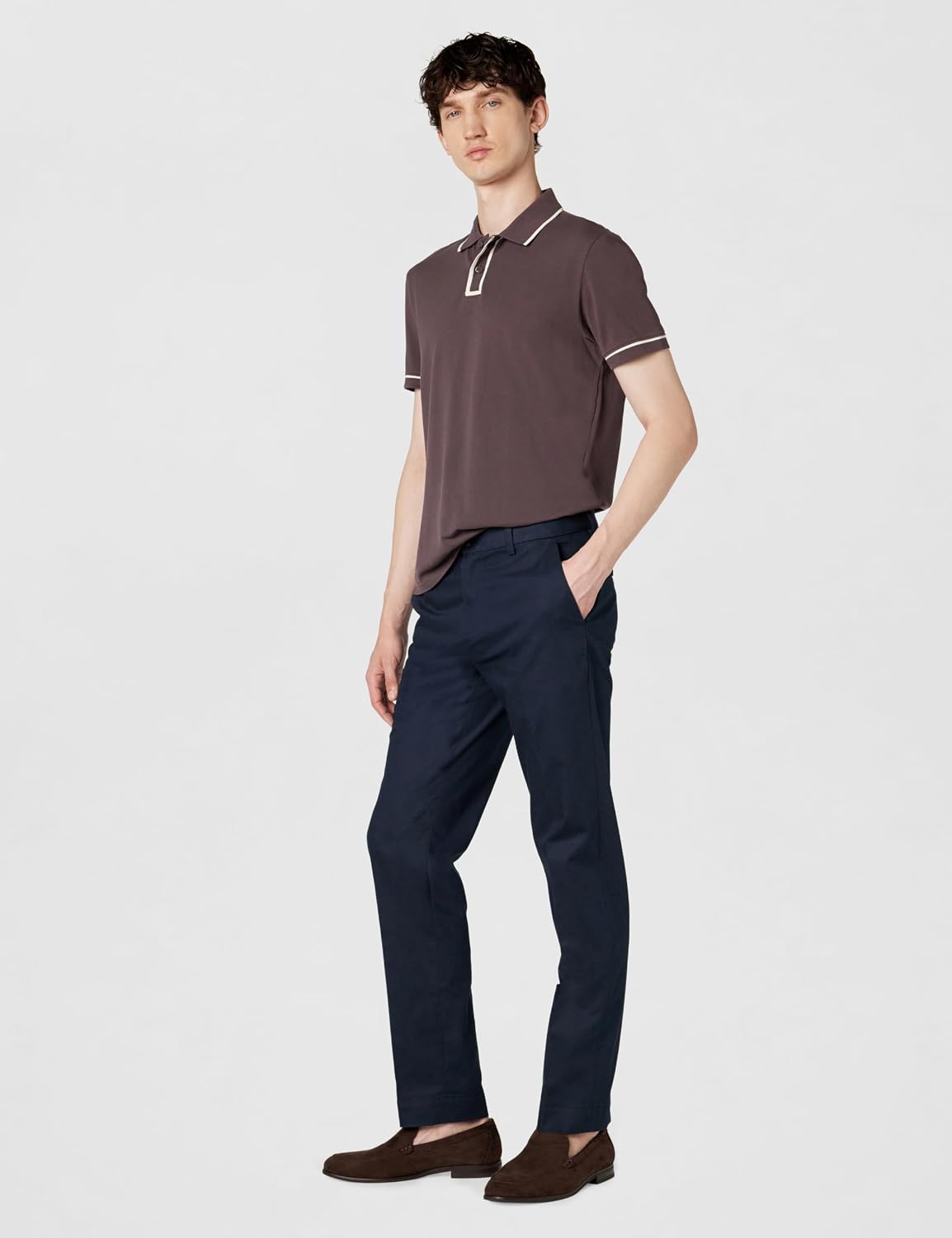 Brooks Brothers Men's Regular Fit Stretch Advantage Chino Pants