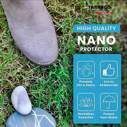 Tarrago _COLOR_NAME_REF Nano Shoe Protector Spray | 6.5Oz | Waterproof & Stain Repellent For Sneakers, Suede, Canvas, Leather, Fabric thumb #5