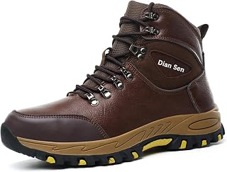 Steel Toe Shoes for Men Slip Resistant Work Boots | Comfortable Mens Steel Toe Safety Work Boots,Lightweight, ASTM Certificated,Water Resistant Surface,Work Shoes for Warehouse