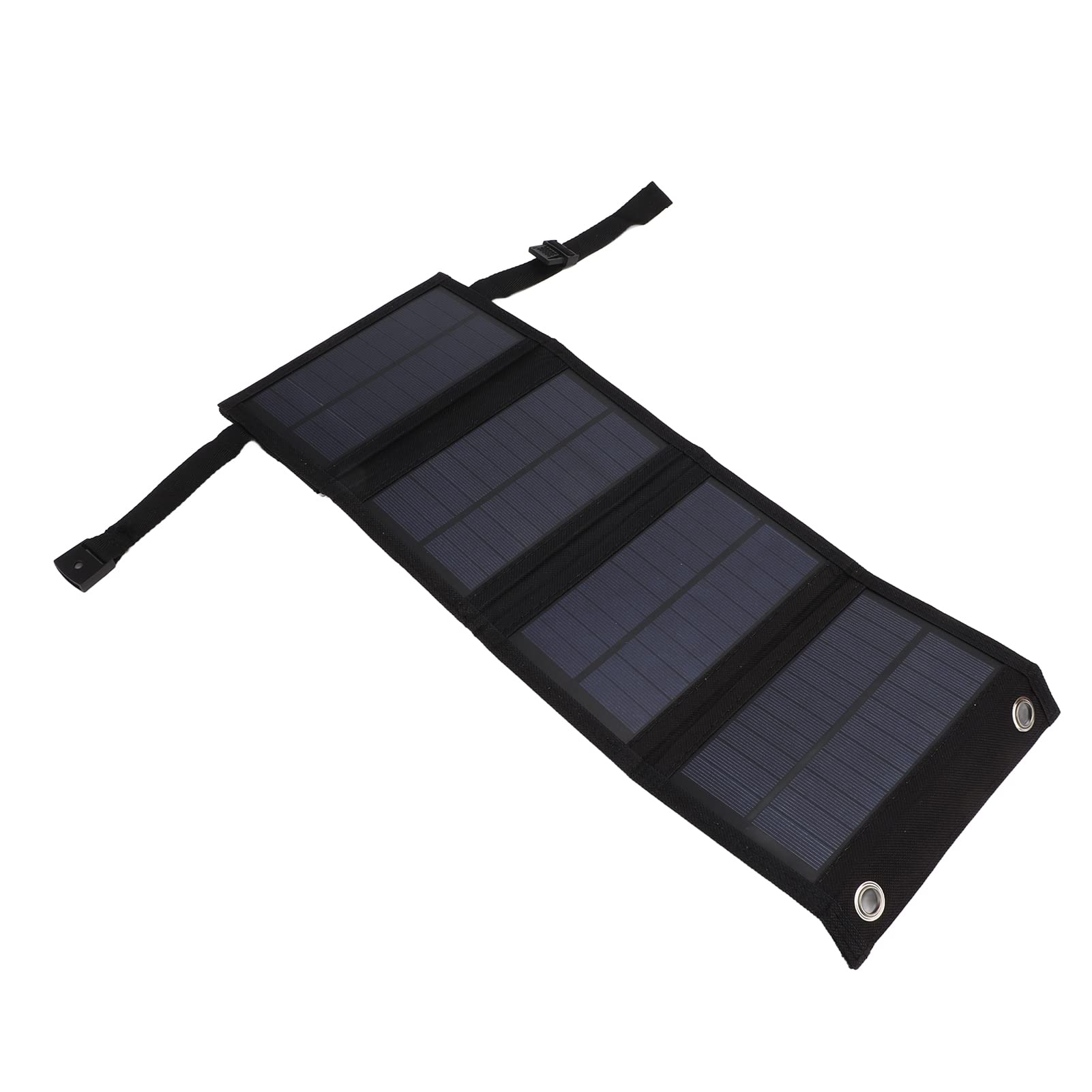 Panel Solar Plegable, Carga Rápida y Energía Renovable, Cargador de Batería Móvil 20W USB 5V, Diseño Ligero Portátil para Campamentos, senderismo, picnics, escalada al aire