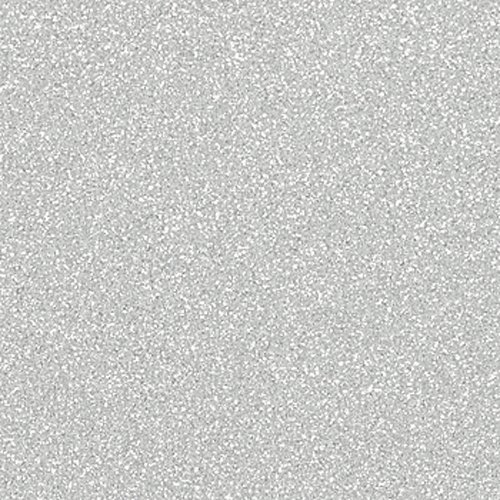 crea motions 3 x A4 Glitter Paper non shed 150gm (Silver)