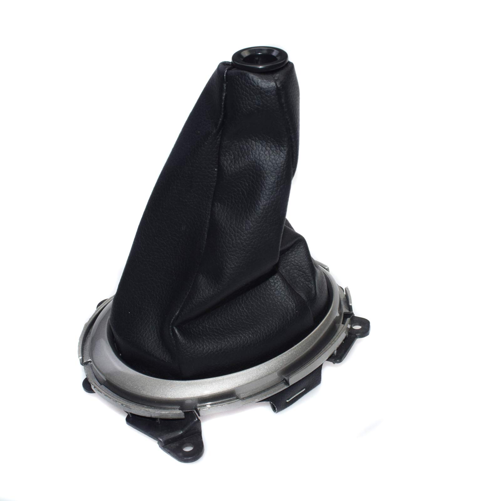 Black Stitched Shift Boot 83414-TF0-J52ZB For Honda Fit 2009-2011 1.5L I4