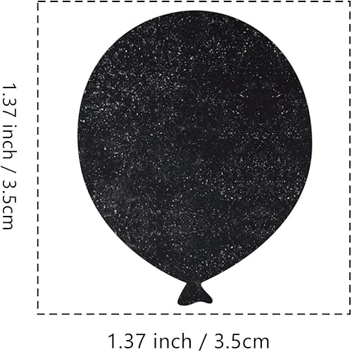 Miniatura 2 de Sello de goma para globos, sello mediano de 1-1/3 para álbumes de recortes, tarjetas, manualidades