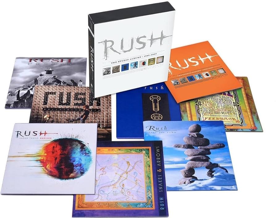 RUSH /ラッシュ スタジオアルバム15タイトル紙ジャケBOXセット(輸入盤) RUSH /ラッシュ スタジオアルバム15タイトル紙ジャケBOXセット