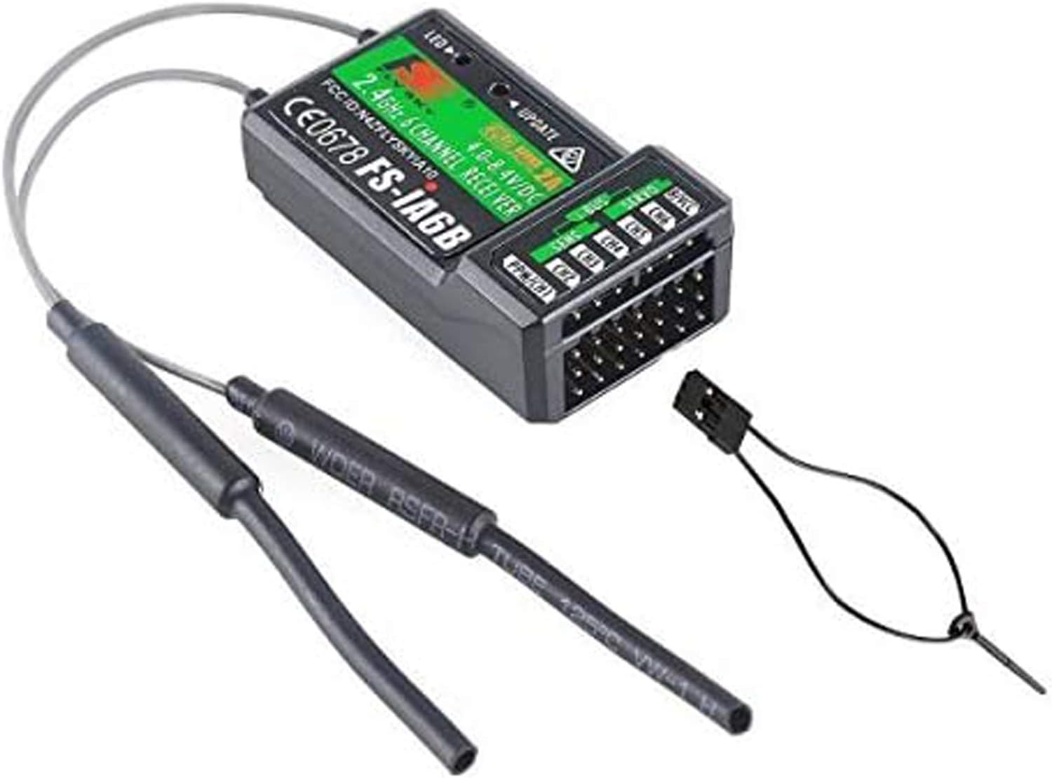 FlySky FS-iA6B 2.4GHz 6CH Receiver PPM Output with iBus Compatible Flysky i4 i6 i10 FS-GT2E FS-GT2G Transmitter