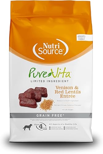 Nutri Source Purevita - Alimento para perros para venado (25 lb)