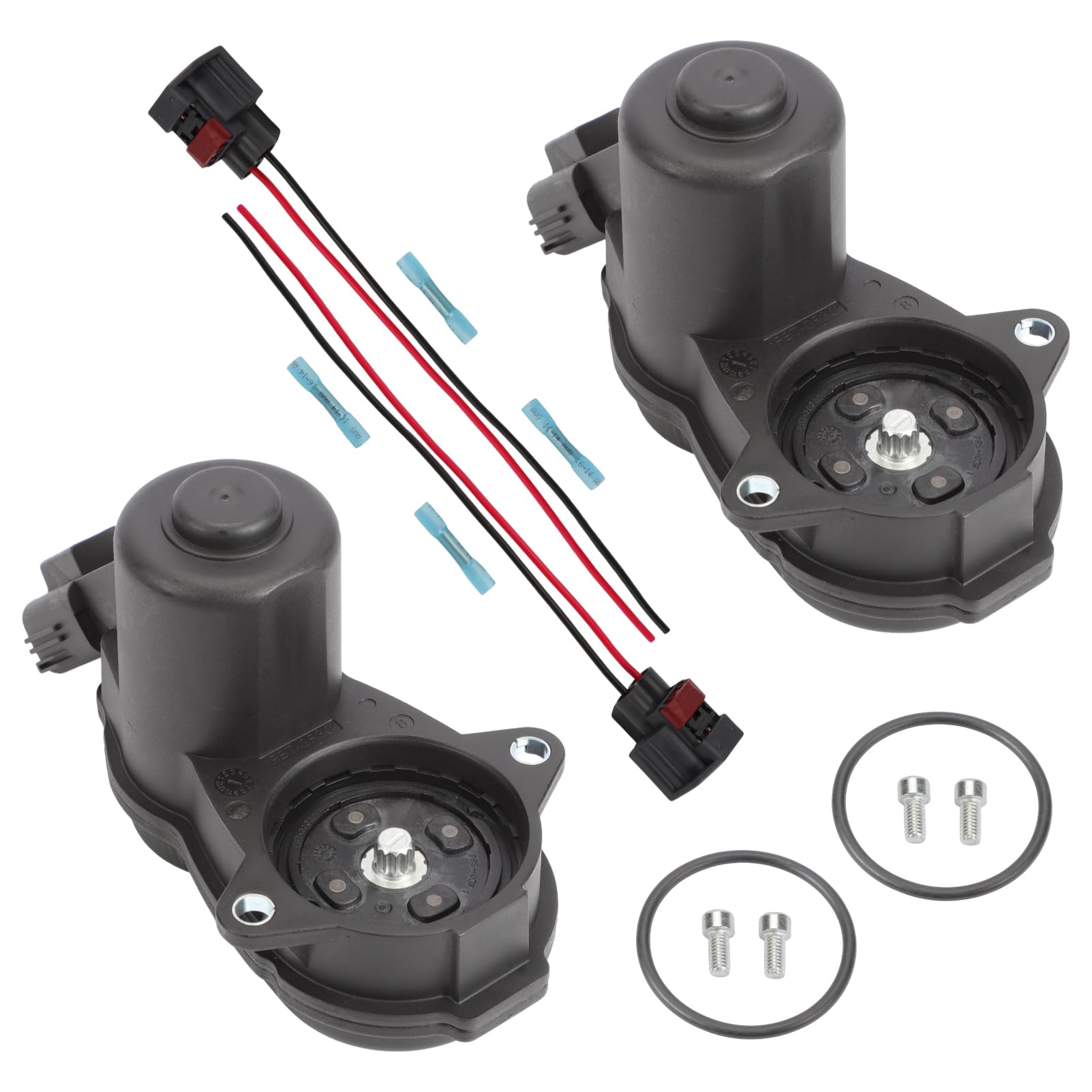 2x Moteur Étrier Frein à Main Arrière pour Mégane 3/4 Scénic 3 Grand Scénic 3 avec Faisceau Câbles Frein à Main Scénic III Mégane III IV 32338814 32338814C 440004177R 440006079R