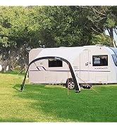 Unikka Wanderer opblaasbare zonwering voor caravans, camper, compatibel met Thule Fiamma
