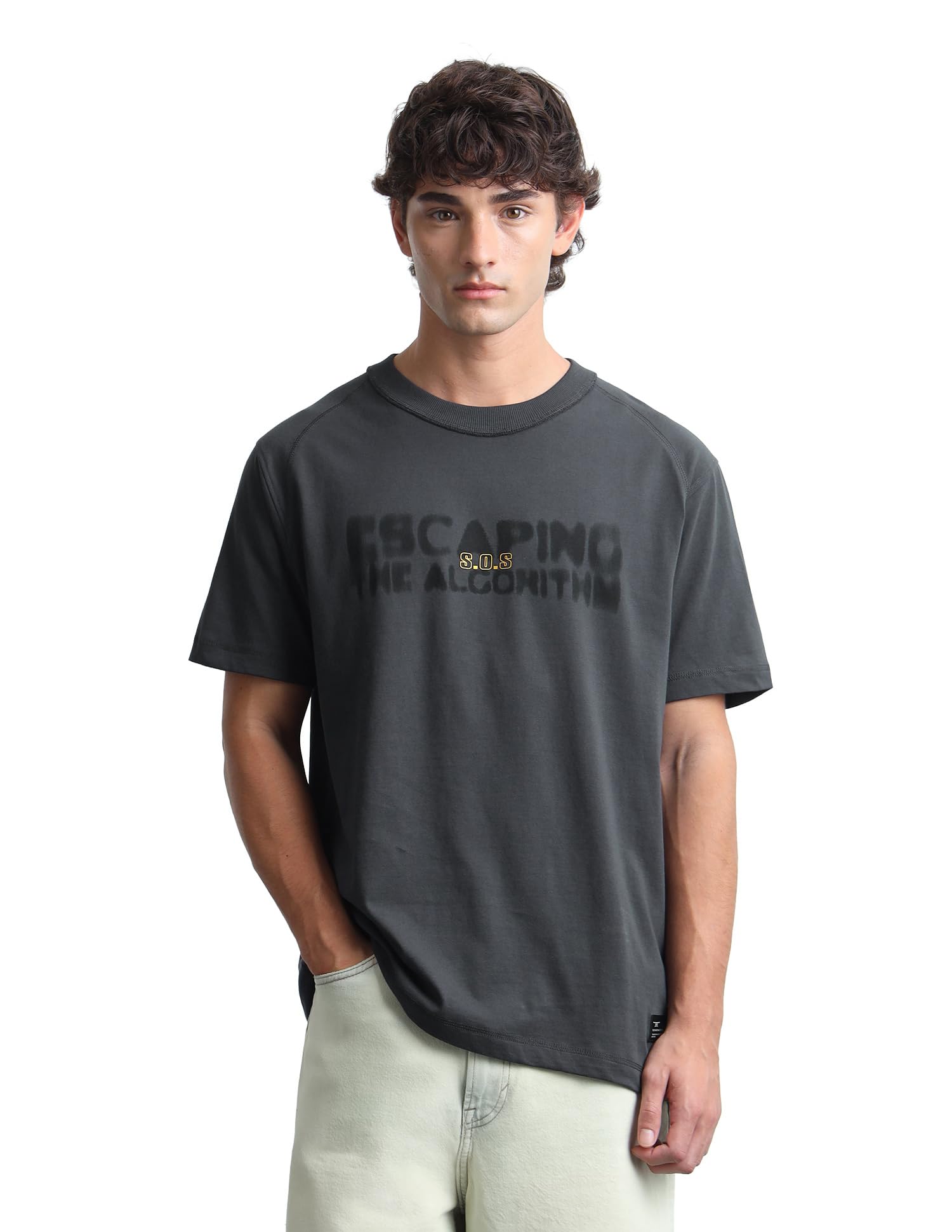 Men's Relaxed Fit T-Shirt | Printed | Tshirt for Man-image-37