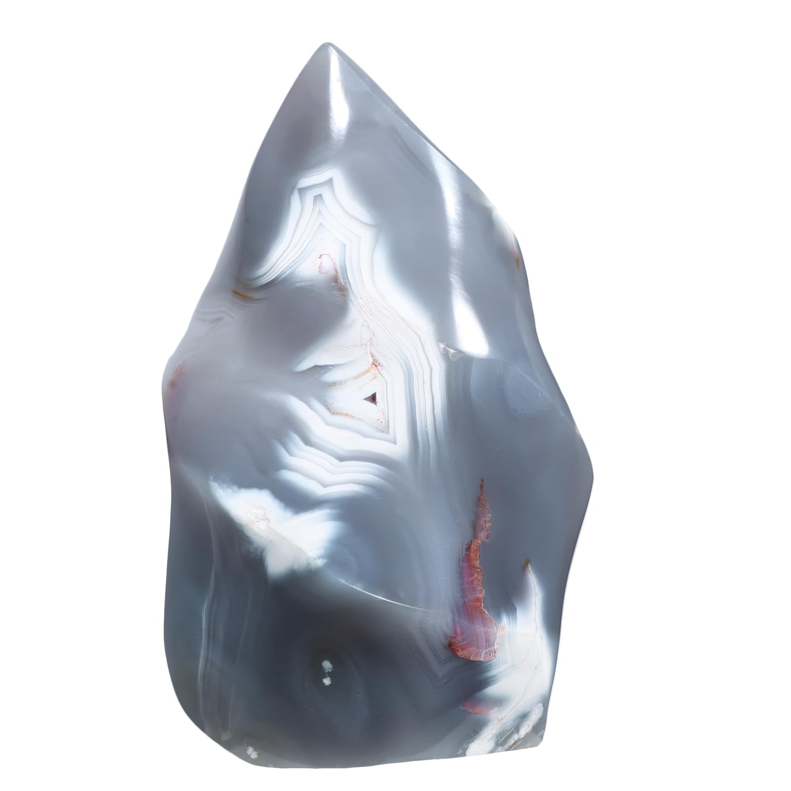 Cristal de Fengshui en agate Orca pour harmoniser l'énergie de votre salon